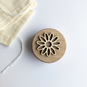 Little ones: handmade wooden stamper Daisy